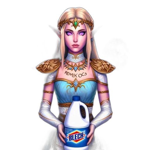 bottle, dress, jewelry, fantasy art transparent PNG cut-out