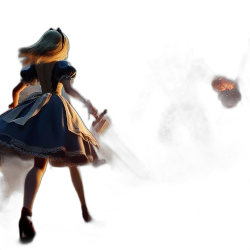 dress, weapon, concept art, fantasy art transparent PNG cut-out