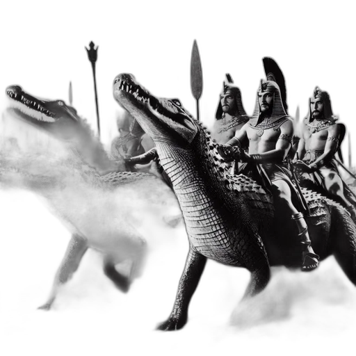 dragon, animal, creature, sword transparent PNG cut-out