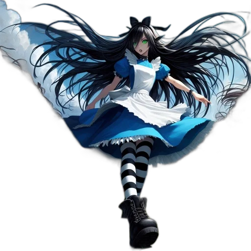 dress, staff, sword, dragon transparent PNG cut-out