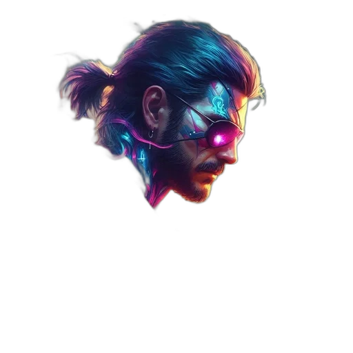 face, mask, creature, robot transparent PNG cut-out
