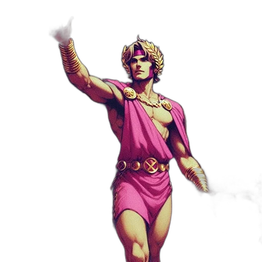 staff, weapon, sword, vaporwave transparent PNG cut-out