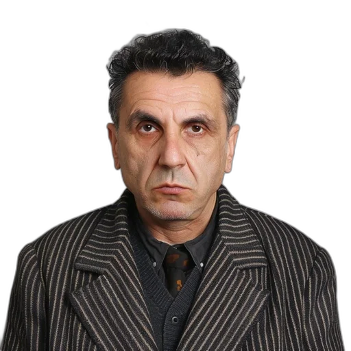 jacket, face, staff, animal transparent PNG cut-out