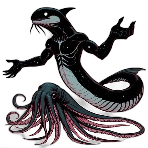 creature, animal, staff, concept art transparent PNG cut-out