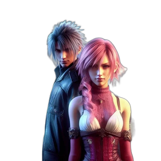 concept art, cyberpunk, fantasy art, 3d render transparent PNG cut-out