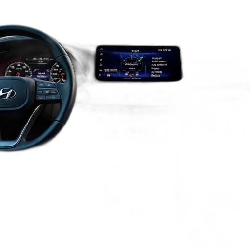 car, 3d render, concept art, inside transparent PNG cut-out