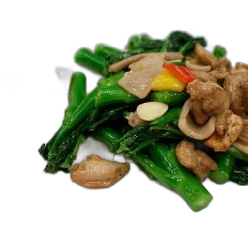 food, plate, stir-fried, vegetables transparent PNG cut-out