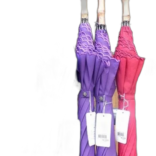 umbrella, jacket, dress, staff transparent PNG cut-out