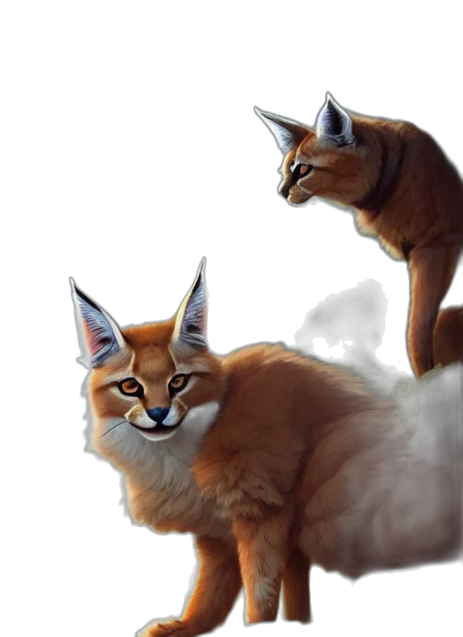 animal, concept art, fantasy art, photorealistic transparent PNG cut-out