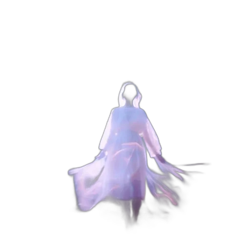 dress, hair, umbrella, creature transparent PNG cut-out