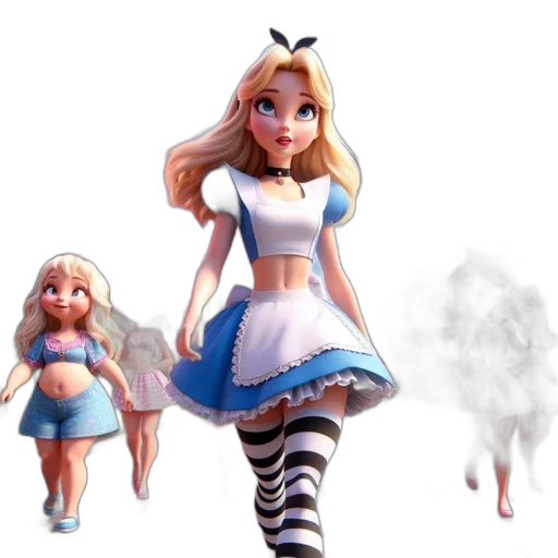 dress, concept art, 3d render, fantasy art transparent PNG cut-out