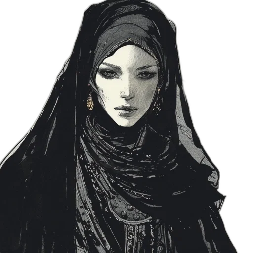 face, mask, crown, staff transparent PNG cut-out