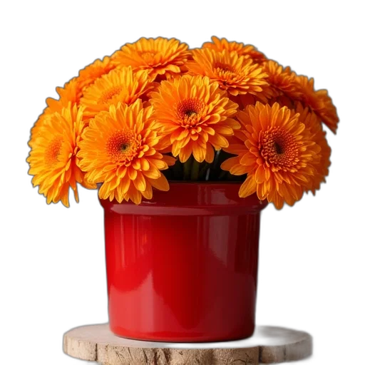 flower, crown, furniture, photorealistic transparent PNG cut-out
