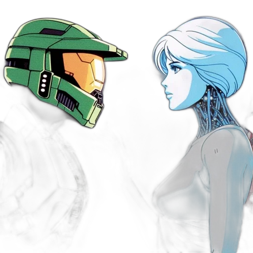 robot, concept art, comic book art, cyberpunk transparent PNG cut-out