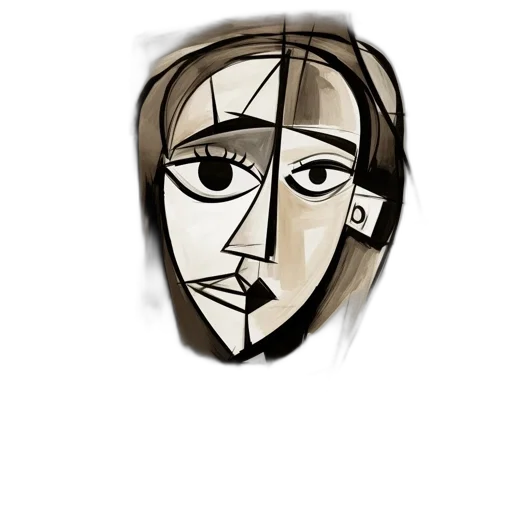 face, mask, jewelry, staff transparent PNG cut-out