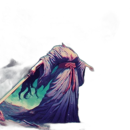 creature, dress, dragon, mask transparent PNG cut-out