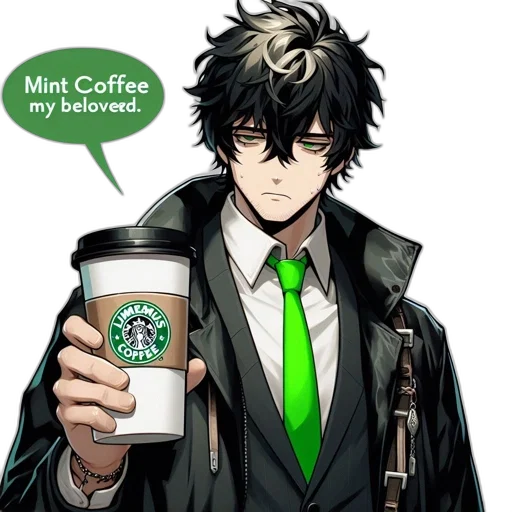 staff, anime, comic book art, concept art transparent PNG cut-out