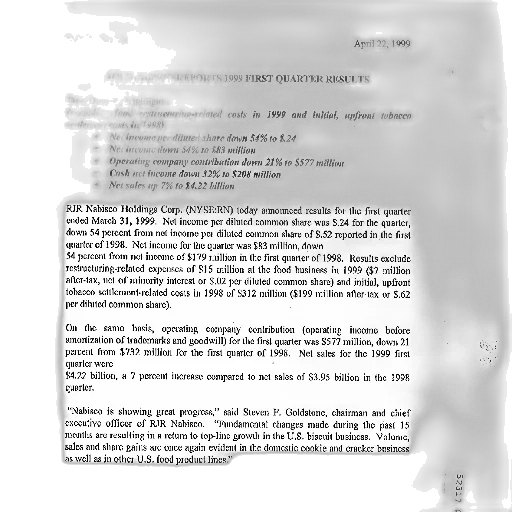 document, titled, rjr, nabisco transparent PNG cut-out