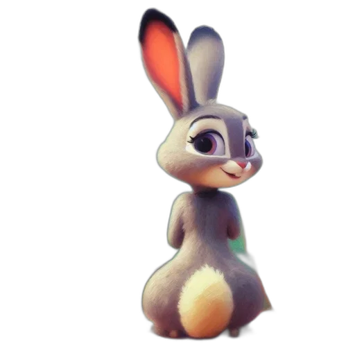 animal, creature, staff, 3d render transparent PNG cut-out