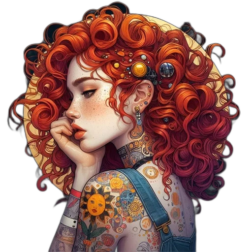 dress, crown, fantasy art, watercolor transparent PNG cut-out