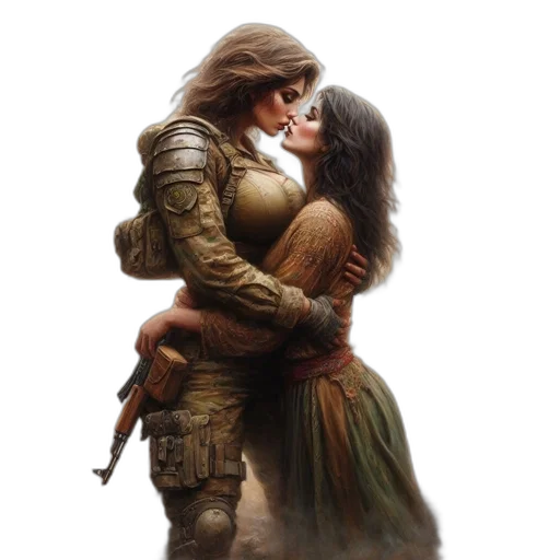 fantasy art, concept art, comic book art, pixel art transparent PNG cut-out