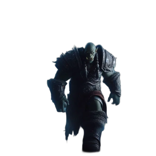 mask, jacket, weapon, creature transparent PNG cut-out