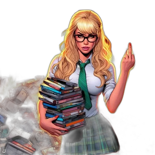 comic book art, cartoon, concept art, fantasy art transparent PNG cut-out
