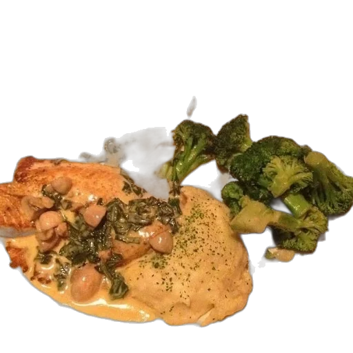 food, earth tones, plate, broccoli transparent PNG cut-out