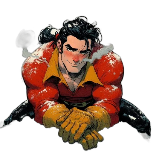 jacket, comic book art, concept art, cartoon transparent PNG cut-out