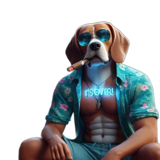 animal, jacket, creature, robot transparent PNG cut-out