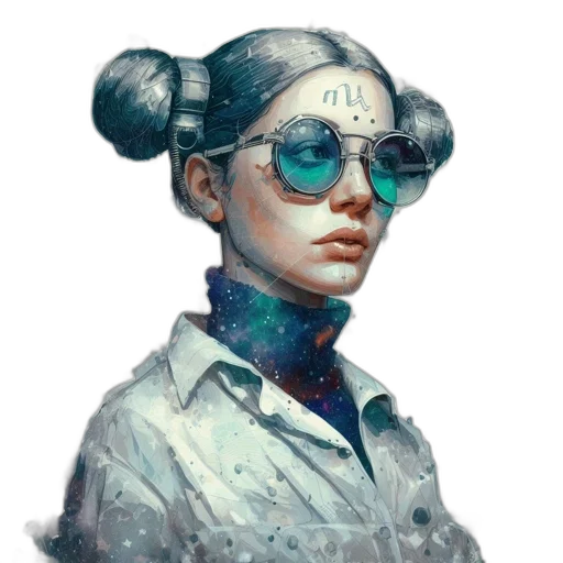 face, robot, mask, staff transparent PNG cut-out