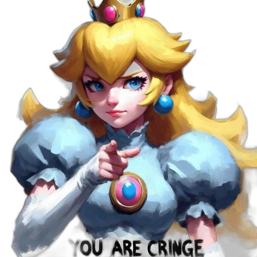 crown, weapon, creature, face transparent PNG cut-out