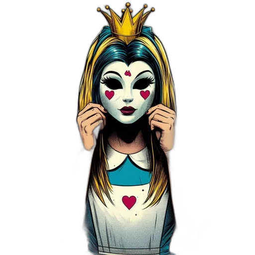 mask, crown, jewelry, dress transparent PNG cut-out