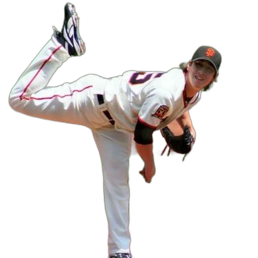 creature, baseball, player, white transparent PNG cut-out