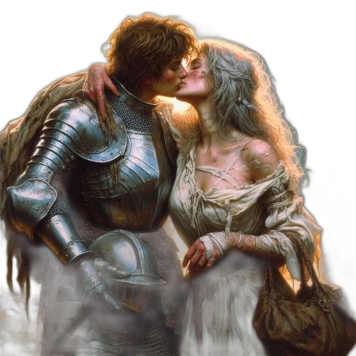 fantasy art, concept art, oil painting, photorealistic transparent PNG cut-out