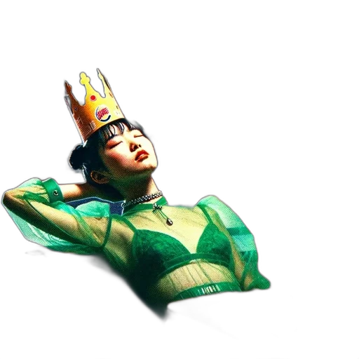 crown, staff, jewelry, hat transparent PNG cut-out