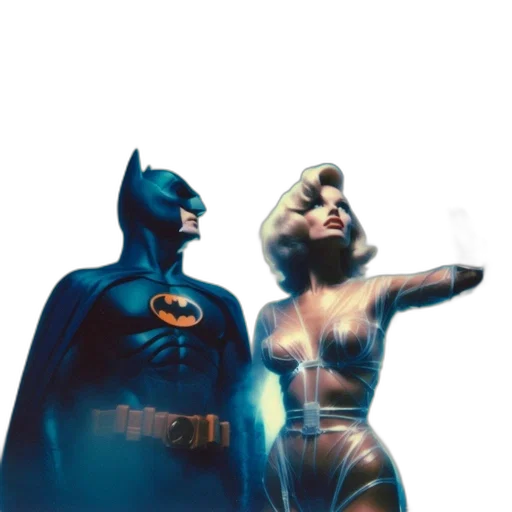 comic book art, concept art, two, individuals transparent PNG cut-out