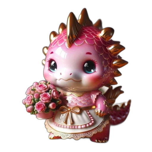 dragon, creature, crown, animal transparent PNG cut-out