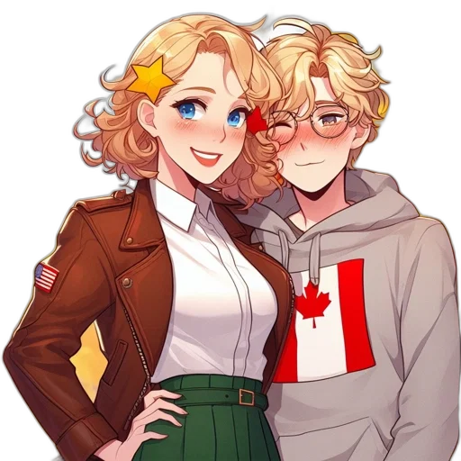 jacket, staff, cartoon, anime transparent PNG cut-out