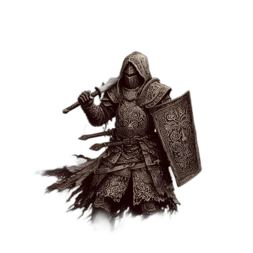 sword, staff, weapon, jacket transparent PNG cut-out