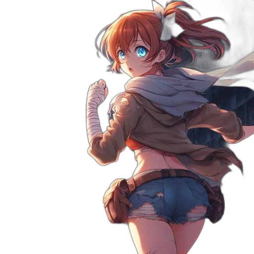 jacket, weapon, sword, dress transparent PNG cut-out