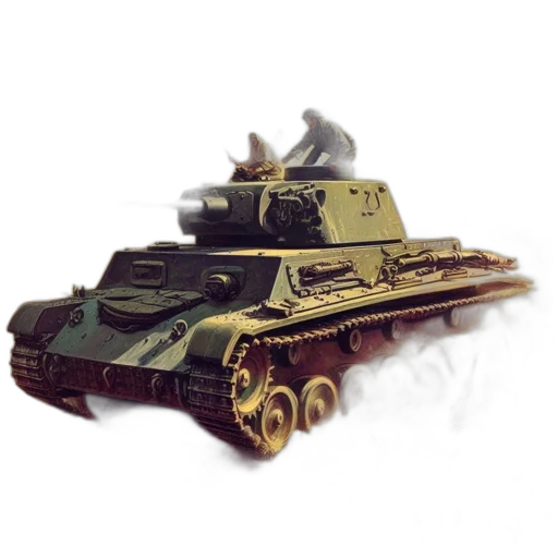 weapon, animal, car, 3d render transparent PNG cut-out