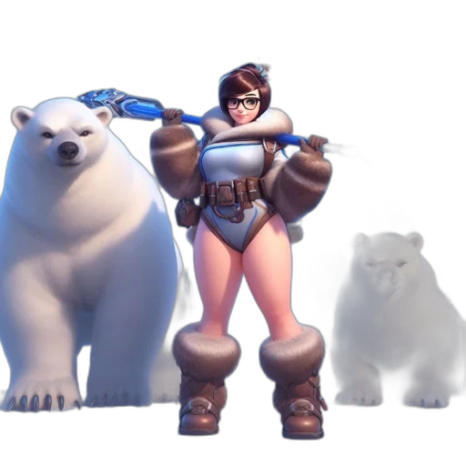 weapon, animal, staff, concept art transparent PNG cut-out
