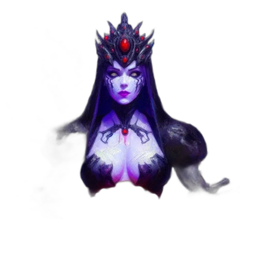 crown, staff, face, mask transparent PNG cut-out