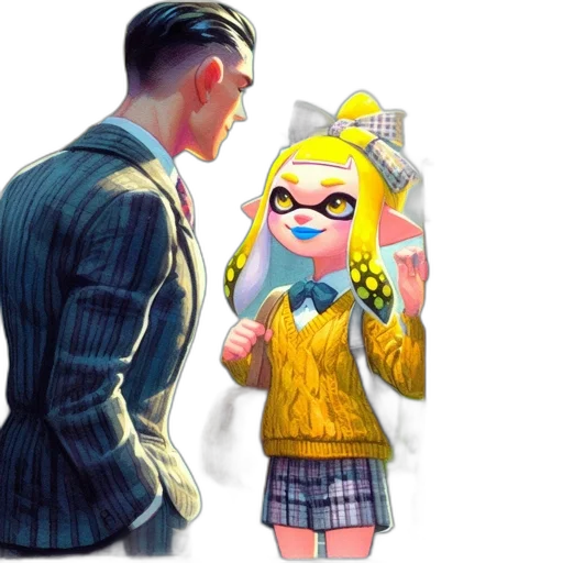 jacket, dress, concept art, comic book art transparent PNG cut-out