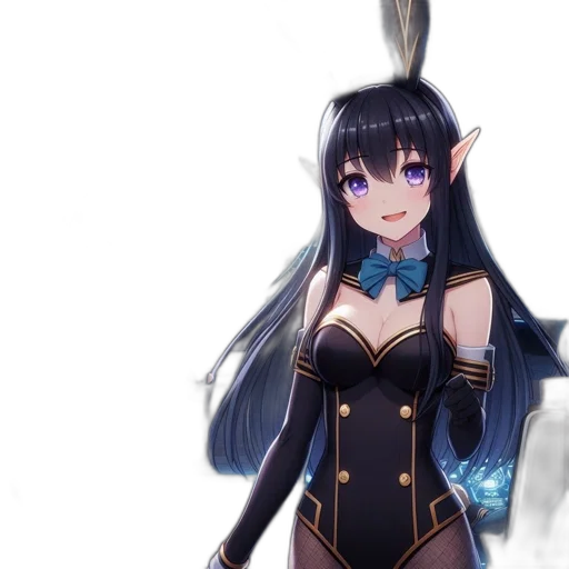 dress, dragon, weapon, staff transparent PNG cut-out