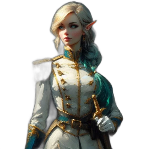 staff, face, sword, jacket transparent PNG cut-out