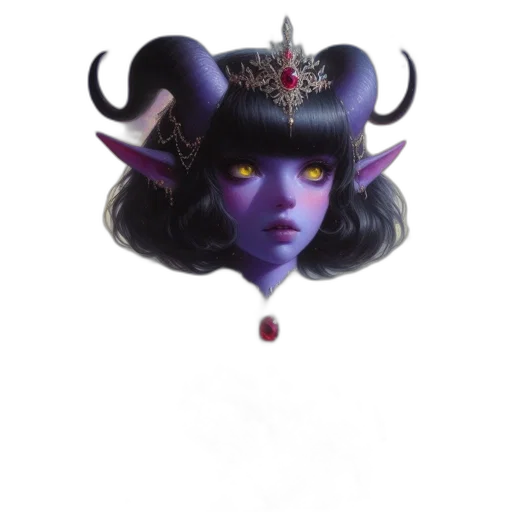 crown, mask, face, staff transparent PNG cut-out