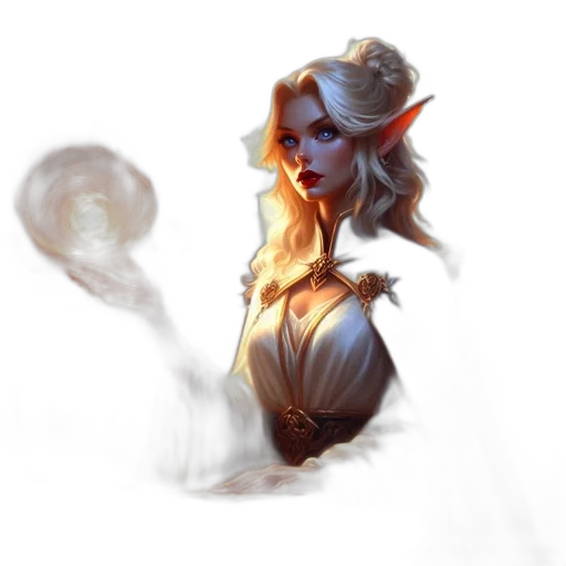 staff, dragon, face, dress transparent PNG cut-out