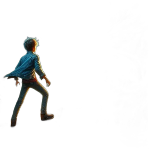 robot, jacket, creature, concept art transparent PNG cut-out
